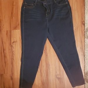 1822 denim dark straight cut jeans